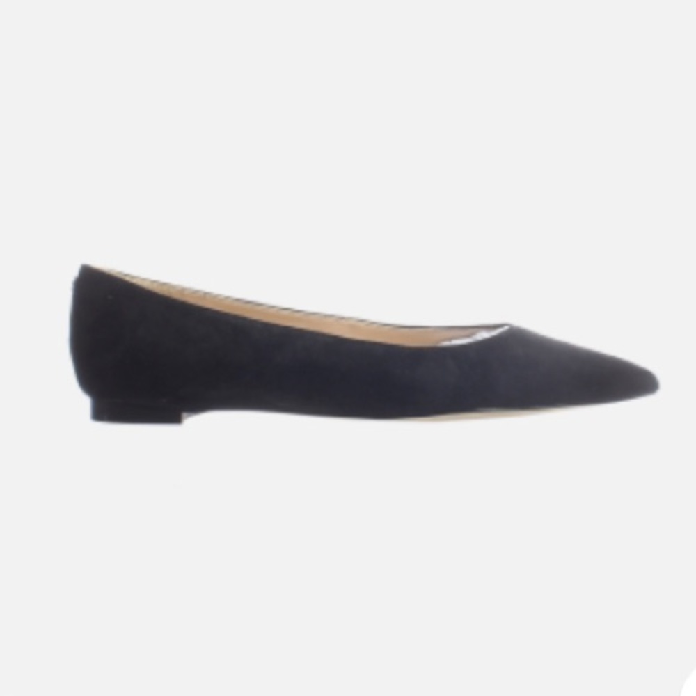Sophisticated Sam Edelman Black Suede Pointed Ballet flats, EUC, size 7.5